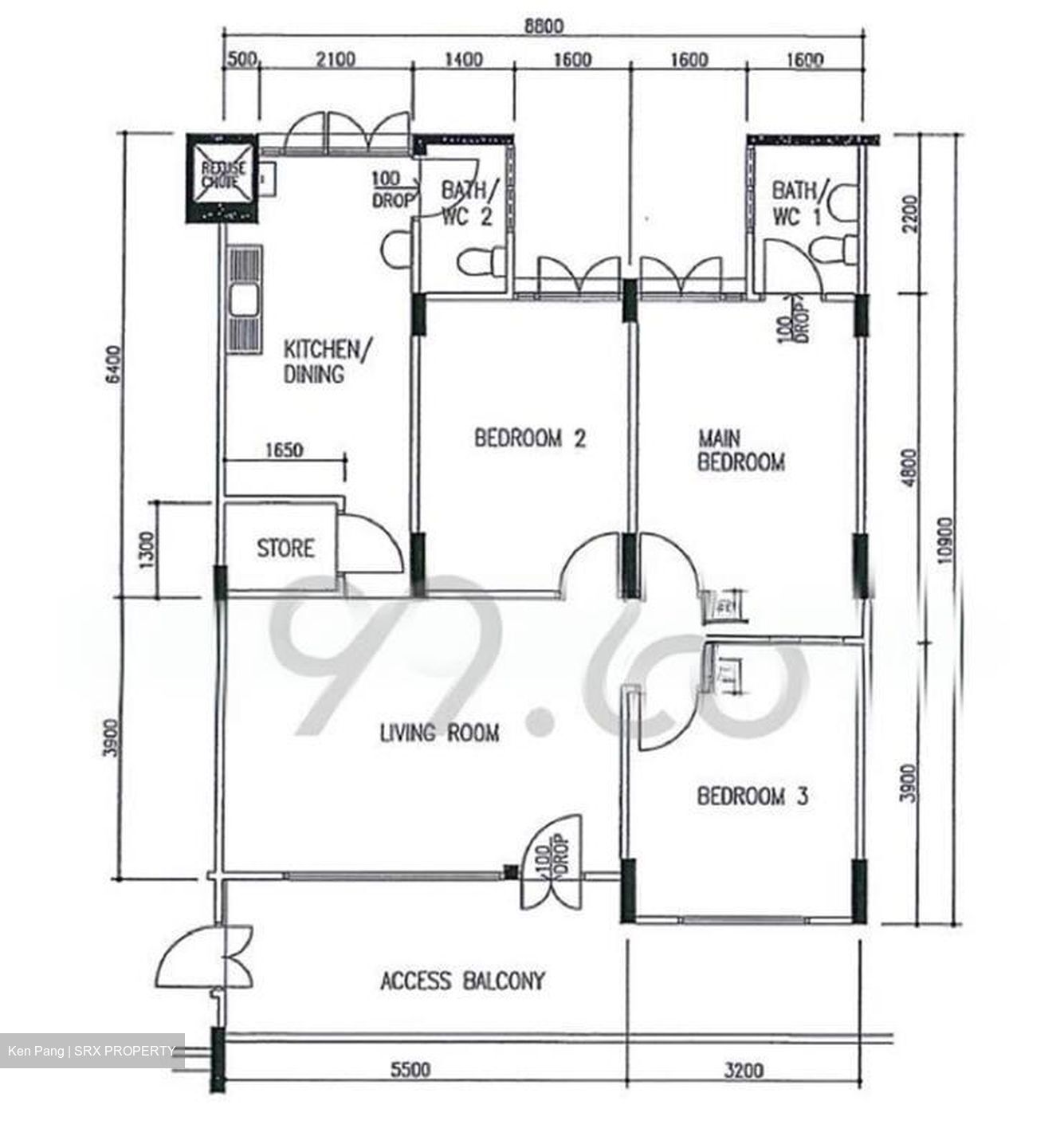 Blk 238 Serangoon Avenue 2 (Serangoon), HDB 4 Rooms #497194531